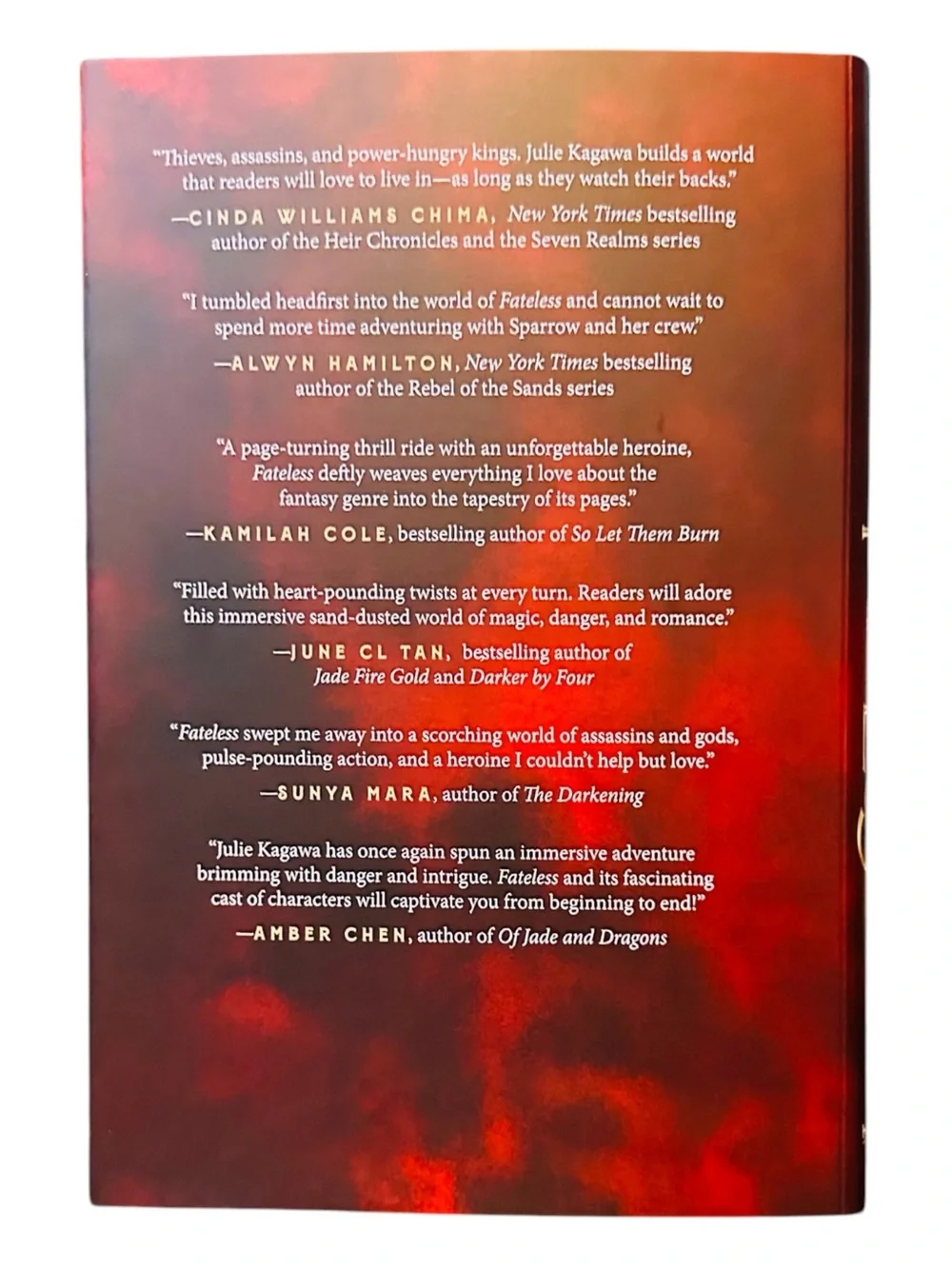 LitJoy Crate Special Edition of Fateless by NYT Bestselling Author Julie Kagawa